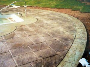 Decorative Concrete Pool Deck